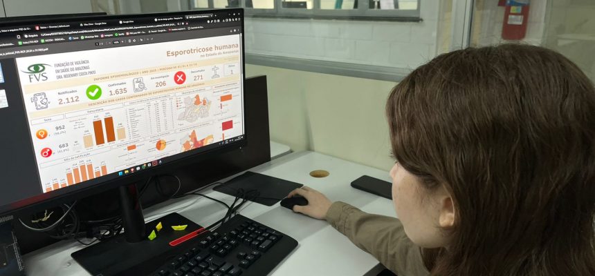 O Amazonas registrou milhares de casos de esporotricose neste ano, segundo o informe epidemiológico divulgado nesta quarta-feira (5) pela Fundação de Vigilância em Saúde do Amazonas – Dra. Rosemary Costa Pinto (FVS-RCP), órgão vinculado à Secretaria de Estado de Saúde (SES-AM). A infecção subcutânea é causada por fungos do gênero Sporothrix e afeta tanto pessoas quanto animais.